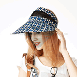 girls sun hat fashion visor for women2